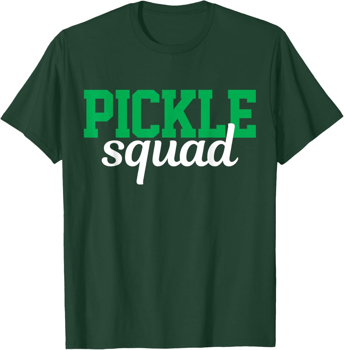 Pickle Squad Vegan Gift T-Shirt - T-Shirt | Forest