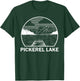 PICKEREL LAKE WISCONSIN Funny Fishing Camping Summer Gift Men Women Kids T-Shirt - T-Shirt | Forest