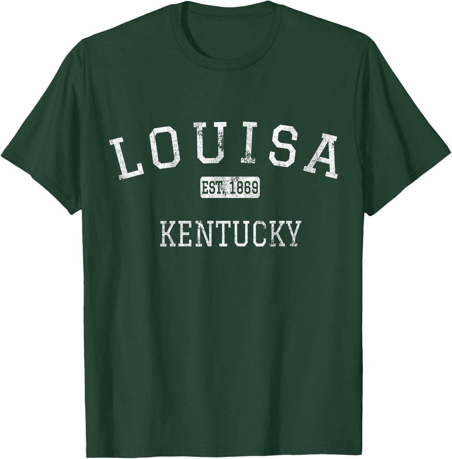 Louisa Kentucky KY Vintage T-Shirt - T-Shirt | Forest