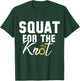 Women Workout Squat Bride Wedding Cool Fitness Lover Gift T-Shirt - T-Shirt | Forest