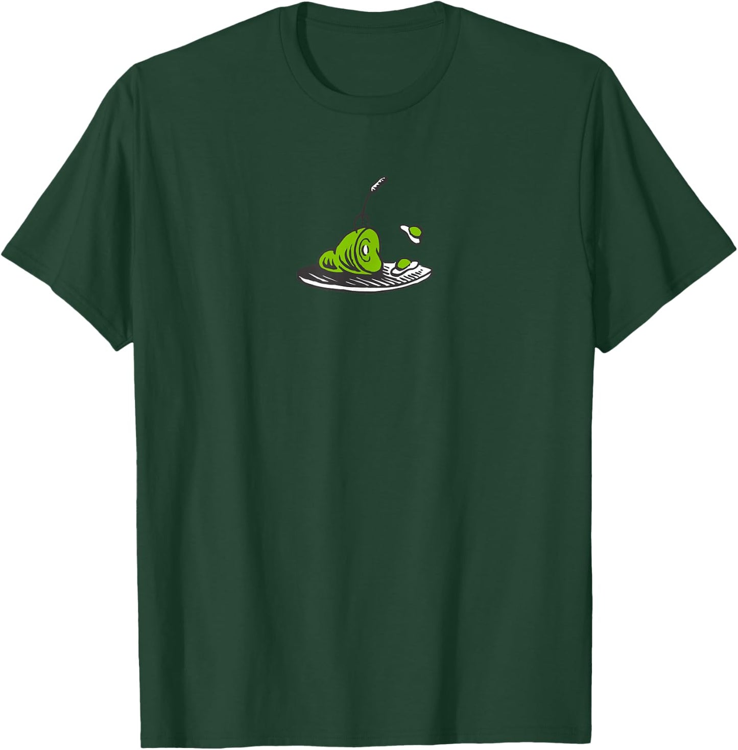 Dr. Seuss Green Eggs and Ham Sam's Platter T-Shirt - T-Shirt | Forest