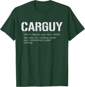 Car Guy Definition | Mechanic & Auto Racing T-Shirt - T-Shirt | Forest