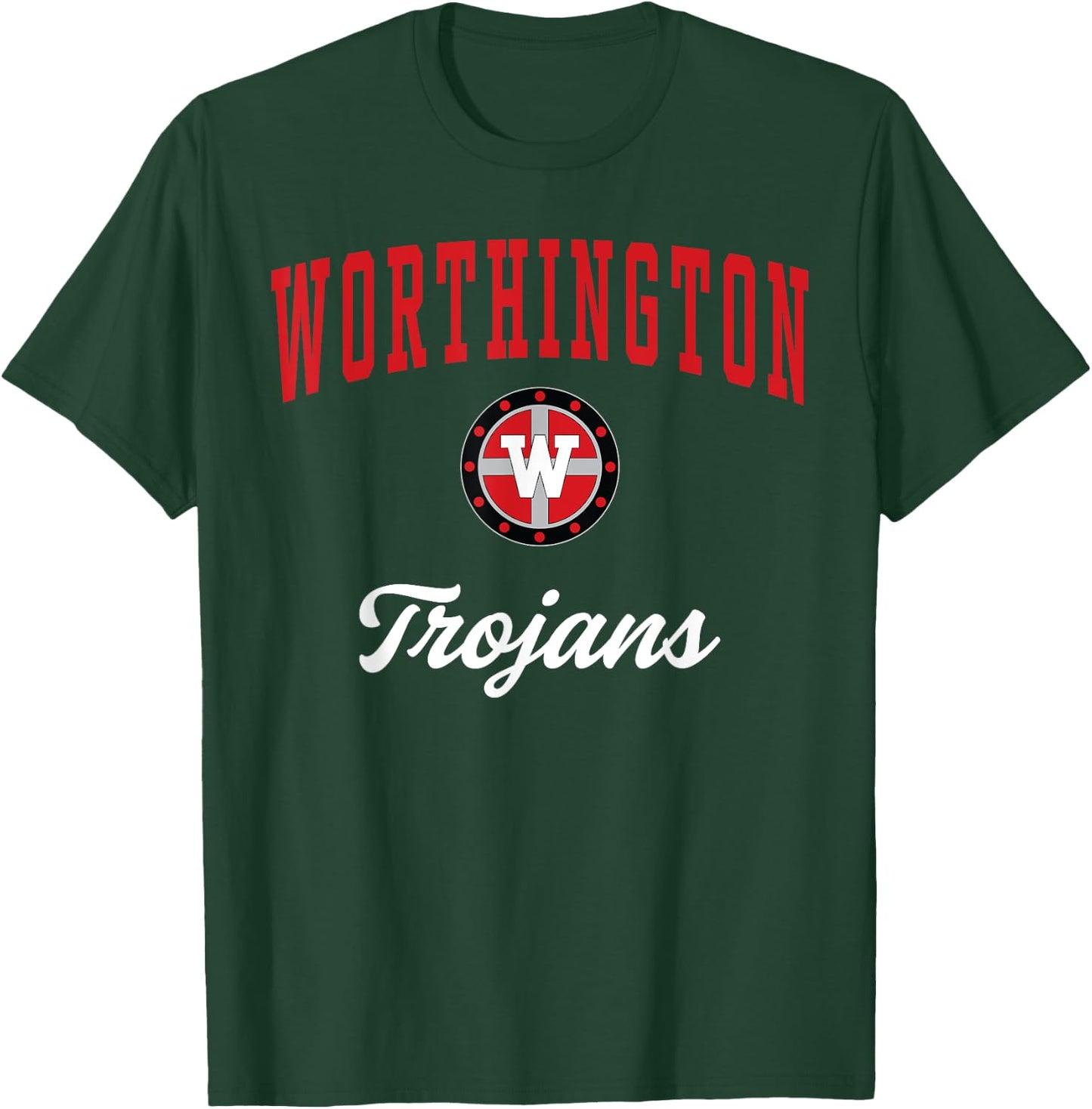 Worthington High School Trojans T-Shirt - T-Shirt | Forest