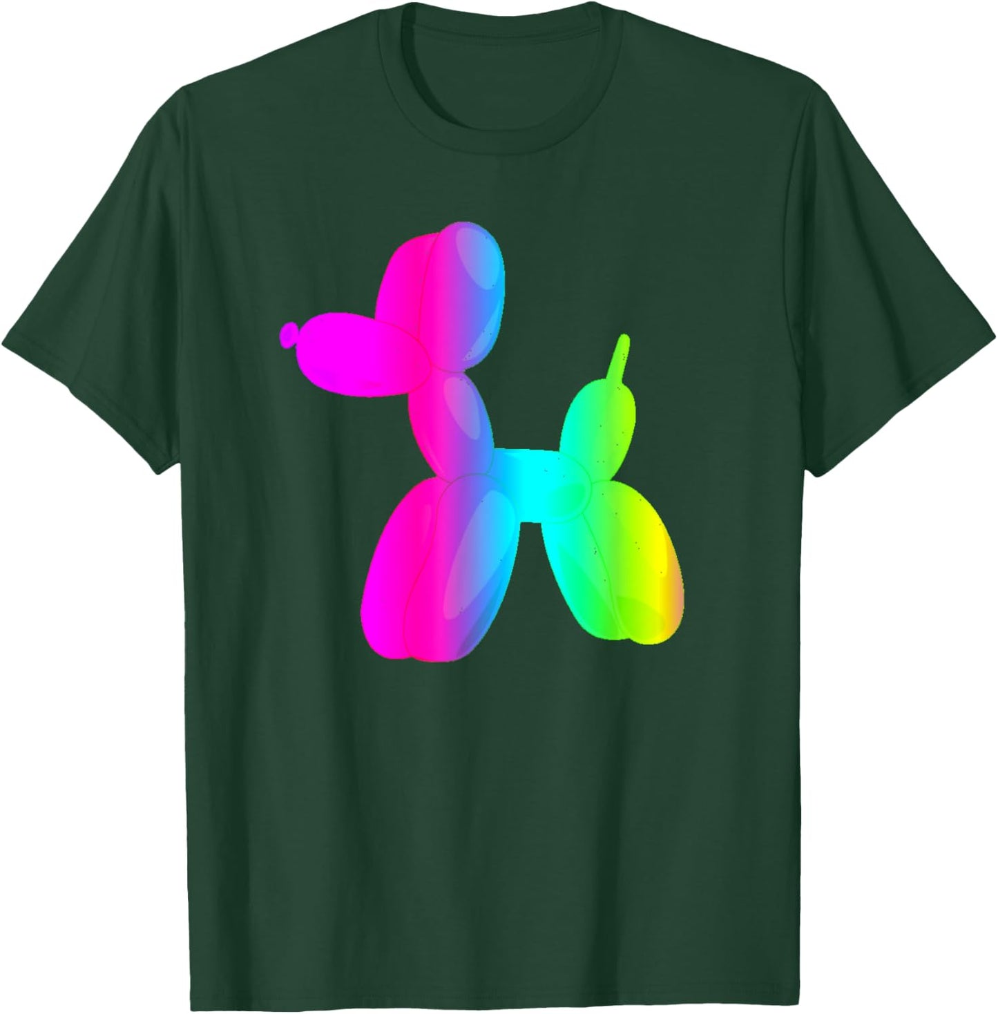 Balloon Animal Dog T-Shirt - T-Shirt | Forest