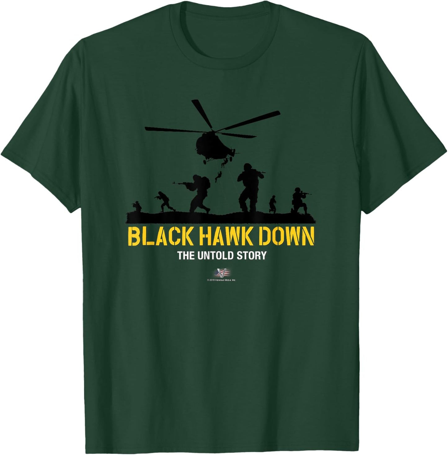 VTV- Black Hawk Down Soldiers Logo T-Shirt - T-Shirt | Forest