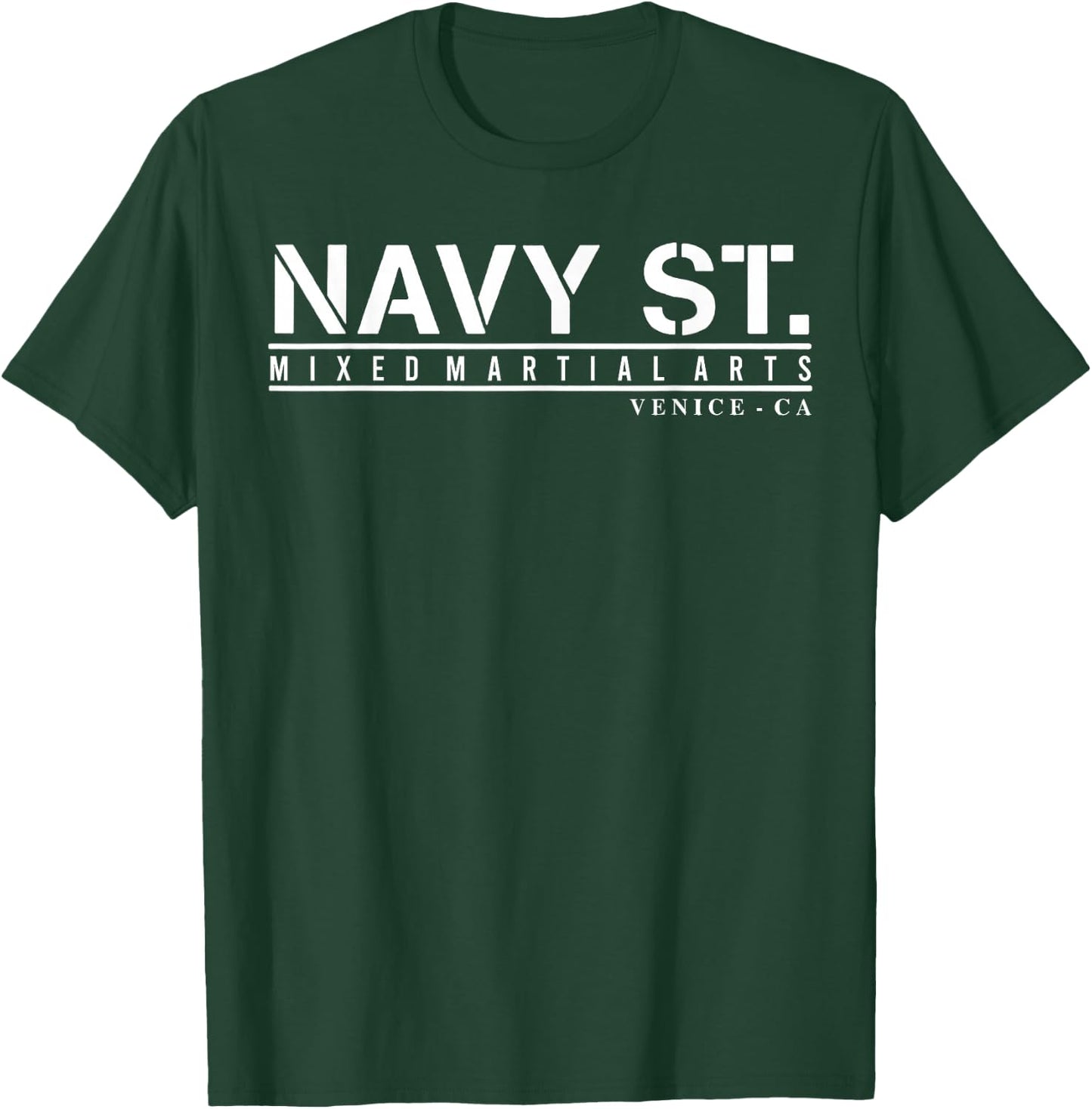 Navy Street MMA Mixed Martial Arts Official Fighting T-Shirt - T-Shirt | Forest