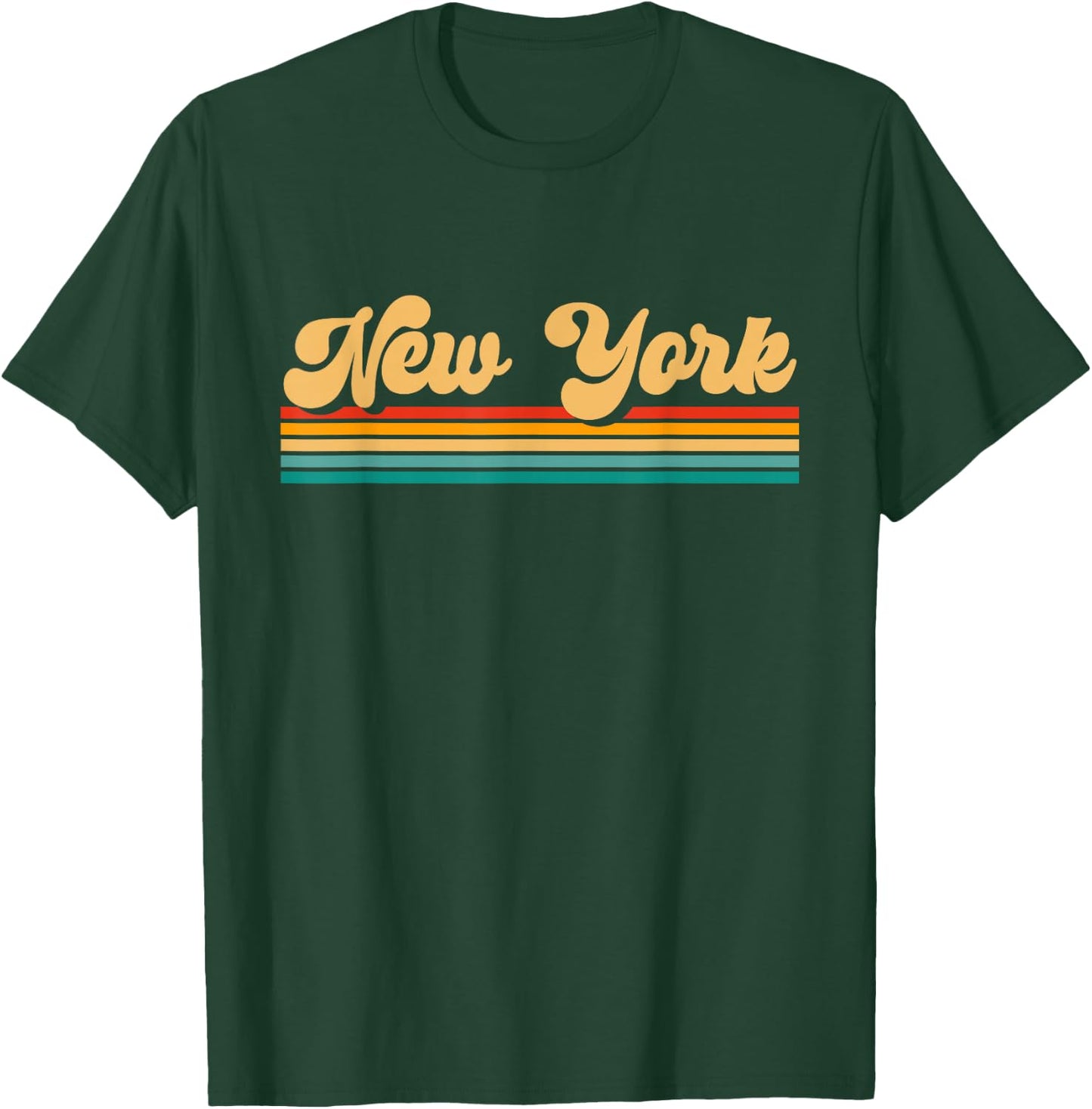 Retro New York T-Shirt - T-Shirt | Forest
