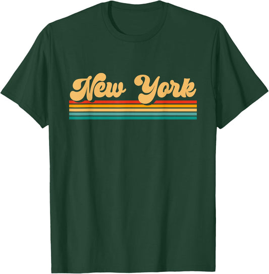 Retro New York T-Shirt - T-Shirt | Forest