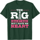 Oilfield Workers Gifts Oil Rig Oilfield Wife Girlfriend T-Shirt - T-Shirt | Forest