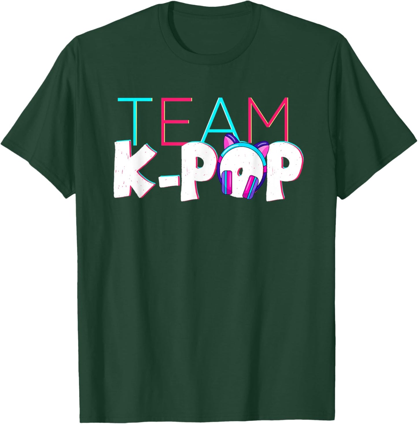 Team K-Pop Korean Pop Music Kpop T-Shirt - T-Shirt | Forest