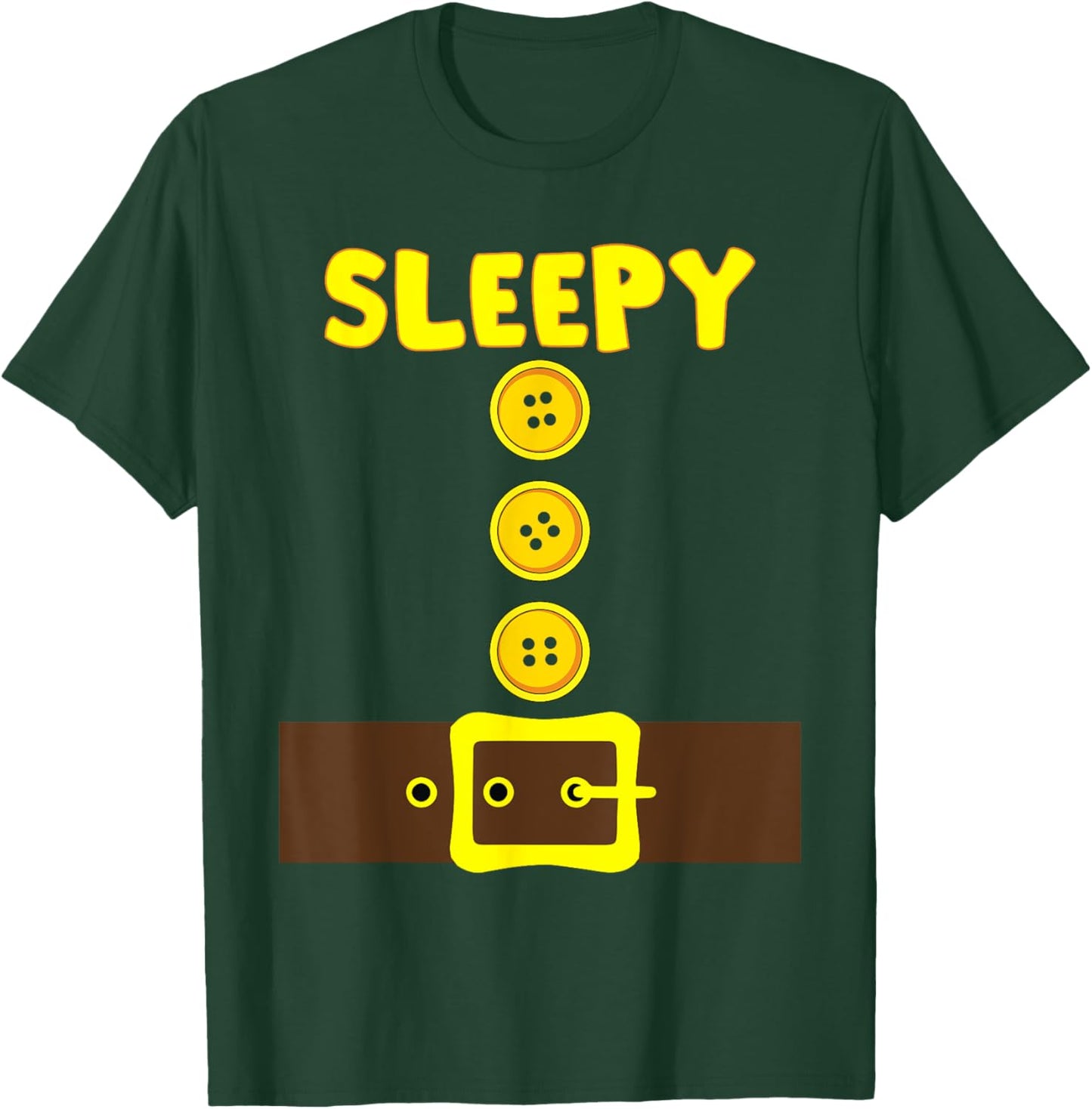 Dwarf Easy Halloween Men Women Kids Matching Family Costume T-Shirt - T-Shirt | Forest