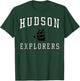 Hudson High School Explorers C1 T-Shirt - T-Shirt | Forest