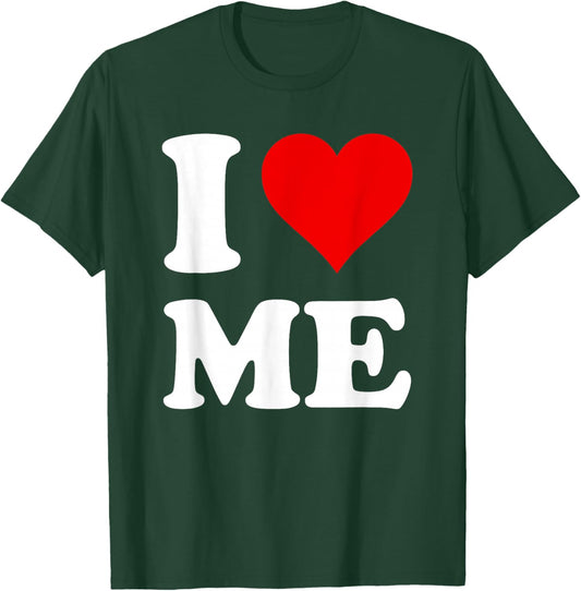 Red Heart I Love Me T-Shirt - T-Shirt | Forest