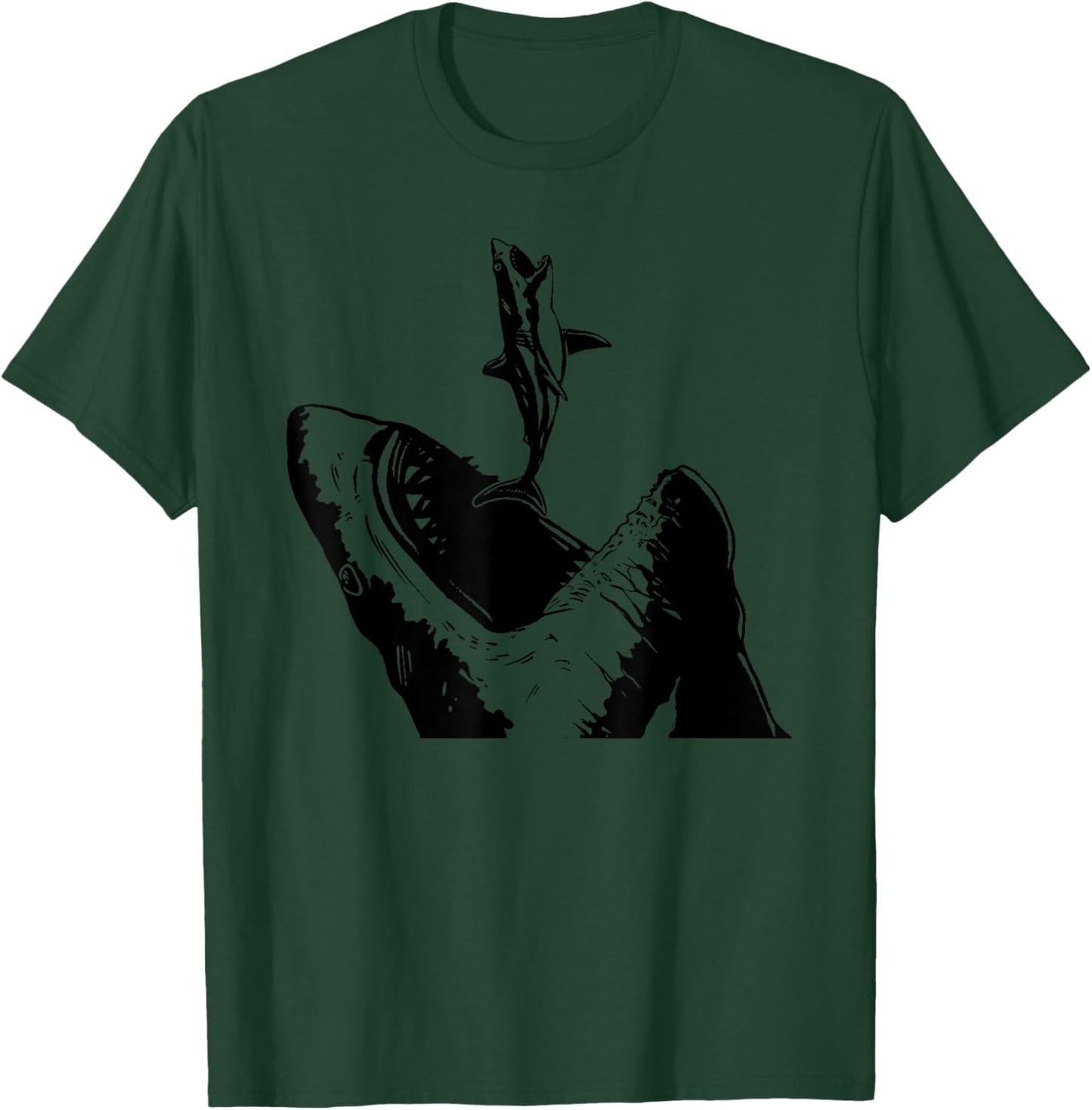 Megalodon Shark T-Shirt - T-Shirt | Forest
