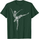 Weihnachts-Kostm Schneesilhouette Snowflake Christmas Ballet Dance Black - Women, Girls, Toddlers, Children - Small - Short Sleeve T-Shirt - T-Shirt | Forest