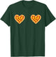 Funny Pizza Heart Boobs T-Shirt - T-Shirt | Forest