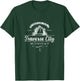 Traverse City MI Sailboat Vintage Nautical T-Shirt - T-Shirt | Forest
