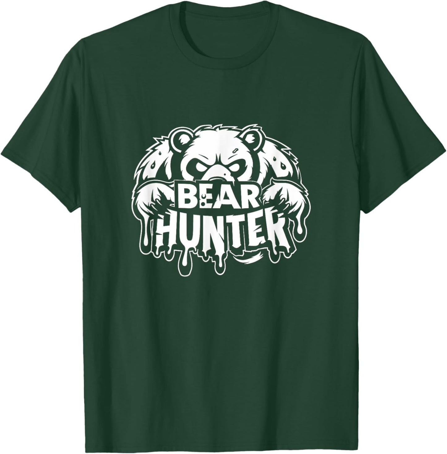 Prowling Bear Hunter, Bold Gay Bear T-Shirt - T-Shirt | Forest