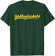Yellow Yellowjackets Text Logo T-Shirt - T-Shirt | Forest