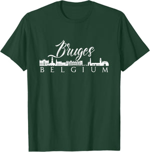 Bruges West Flanders Shirt souvenir T-Shirt - T-Shirt | Forest