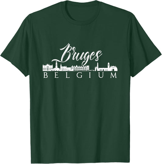 Bruges West Flanders Shirt souvenir T-Shirt - T-Shirt | Forest