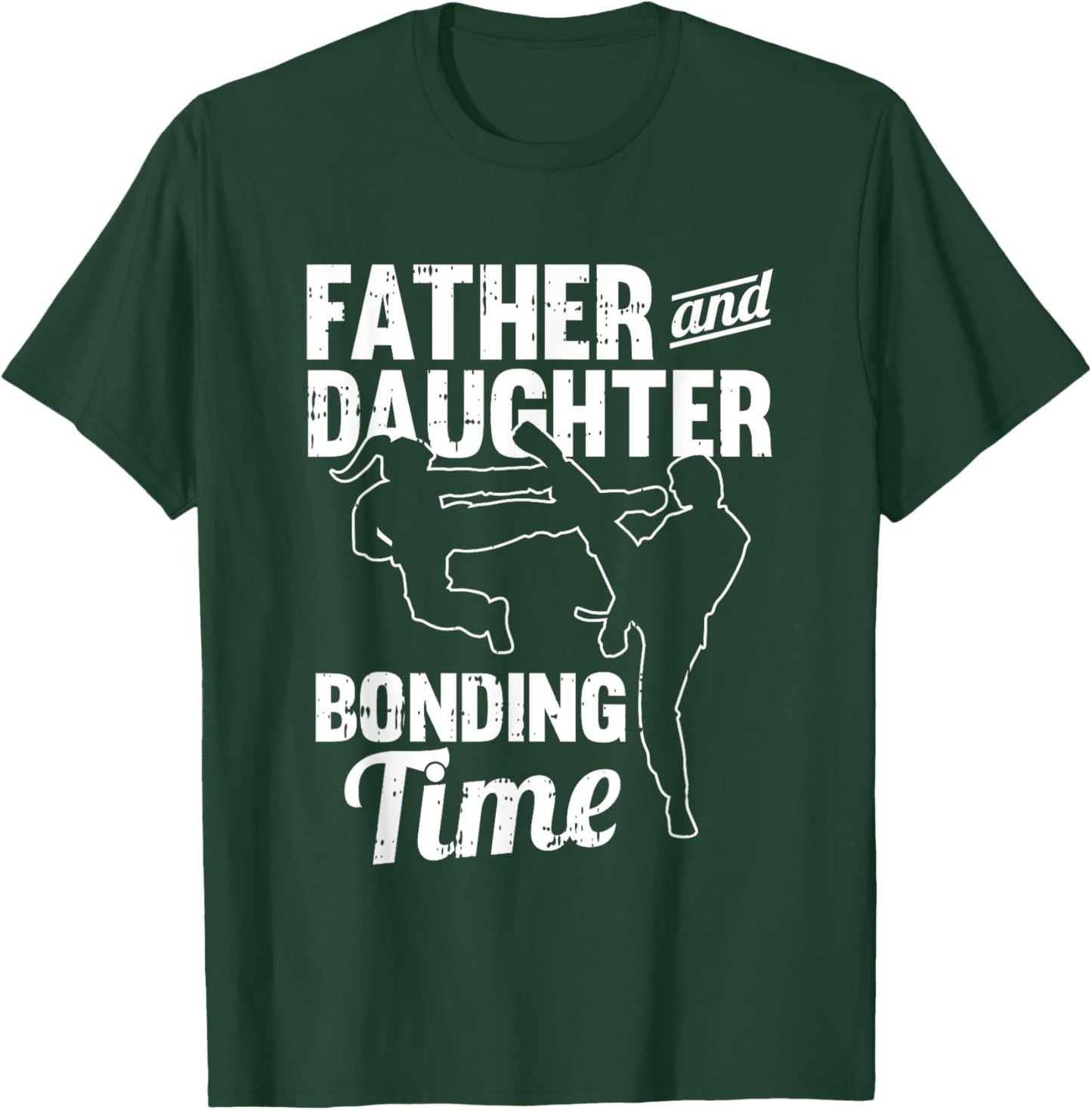 Taekwondo Daughter Martial Arts - Fighter Taekwondo Dad T-Shirt - T-Shirt | Forest