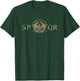 Roma Invicta SPQR Roman Eagle 2 Distressed T-Shirt - T-Shirt | Forest