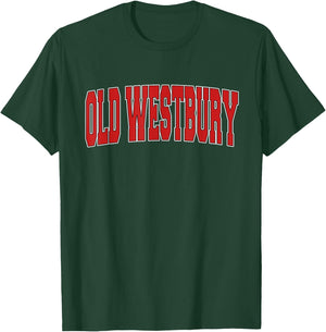 OLD WESTBURY NY NEW YORK Varsity Style USA Vintage Sports T-Shirt - T-Shirt | Forest