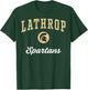 Lathrop High School Spartans C3 T-Shirt - T-Shirt | Forest