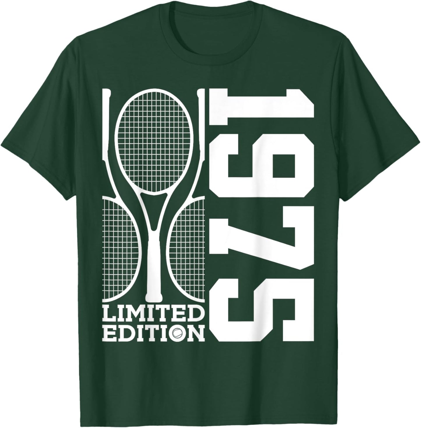50th BIRTHDAY TENNIS LIMITED EDITION 1975 T-Shirt - T-Shirt | Forest