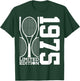 50th BIRTHDAY TENNIS LIMITED EDITION 1975 T-Shirt - T-Shirt | Forest