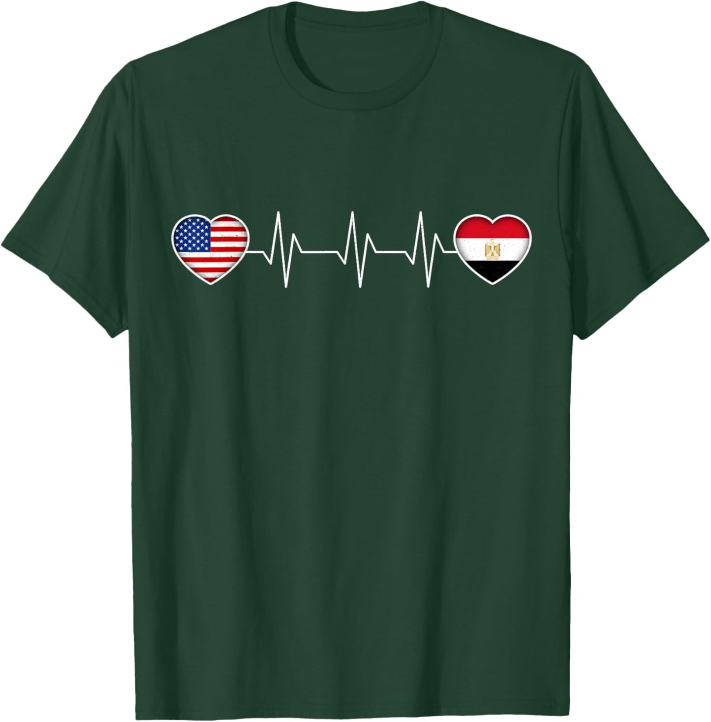 Egypt & USA T-Shirt - T-Shirt | Forest