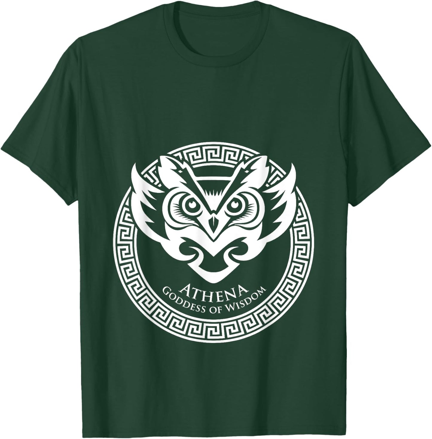 Goddess of Wisdom Athena Shirt Greek Mythology | Athena T-Shirt - T-Shirt | Forest