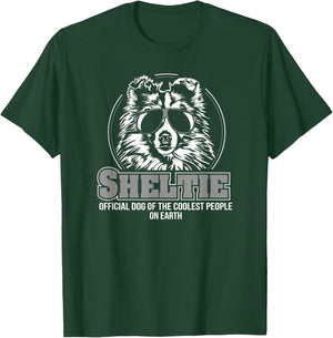 Lustiges, cooles Sheltie-Hunde-Geschenk Hund Rasse T-Shirt - T-Shirt | Forest