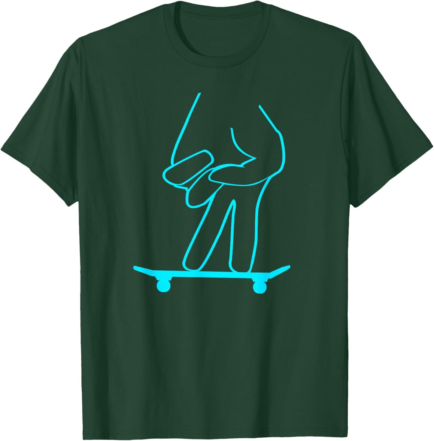 Fingerboard Shirt T-Shirt - T-Shirt | Forest