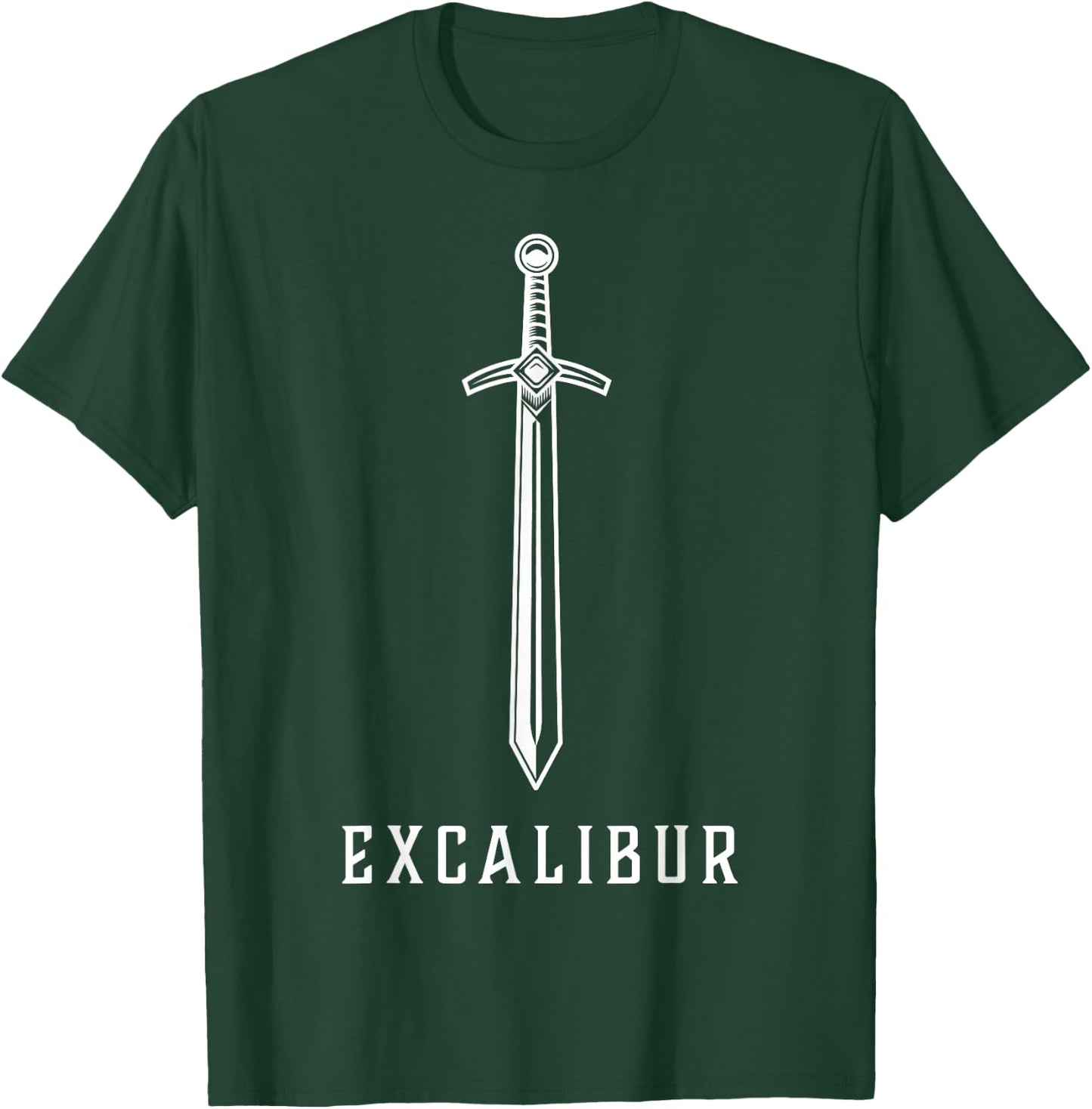 Excalibur The Legendary Sword in the Stone of King Arthur T-Shirt - T-Shirt | Forest