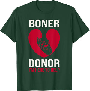 Boner Donor Funny Halloween Costume T-Shirt - T-Shirt | Forest