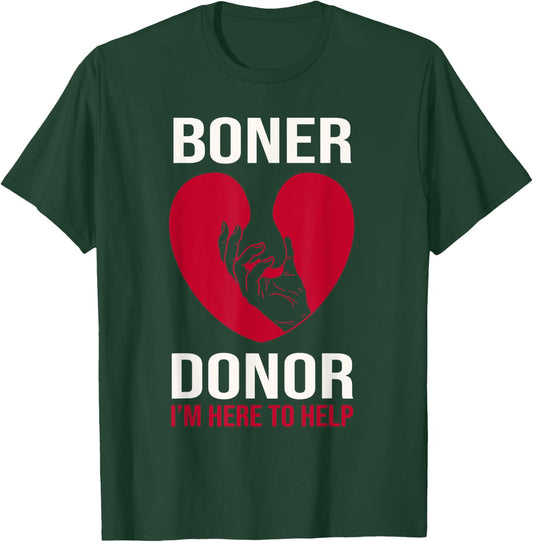 Boner Donor Funny Halloween Costume T-Shirt - T-Shirt | Forest