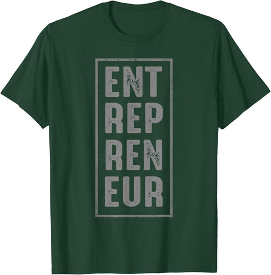 Entrepreneur Text Gift future entrepreneur shirt T-Shirt - T-Shirt | Forest