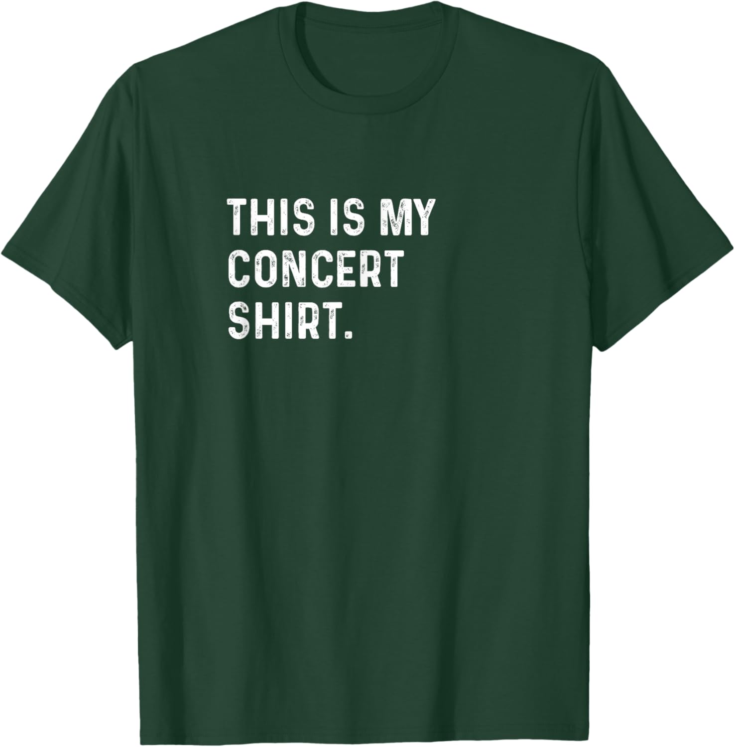 This Is My Concert Shirt - Rock Indie Pop Rap R&B Metal T-Shirt - T-Shirt | Forest