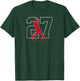 BreakingT Austin Riley 27: Atlanta - Atlanta Baseball T-Shirt - T-Shirt | Forest