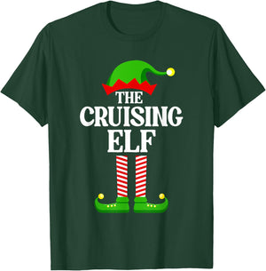 Cruising Elf Family Matching Group Funny Christmas T-Shirt - T-Shirt | Forest