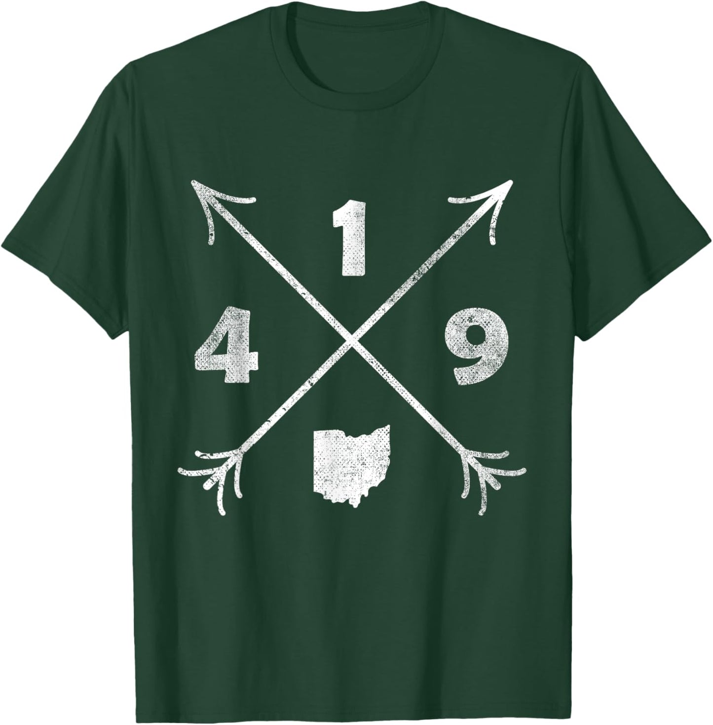 Toledo Ohio OH | area code 419 T-Shirt - T-Shirt | Forest