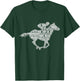 Horse Racing Jockey Derby Men T-Shirt - T-Shirt | Forest