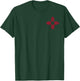 Vintage New Mexico Zia Sun Symbol Apparel Red Zia Sun Alone T-Shirt - T-Shirt | Forest