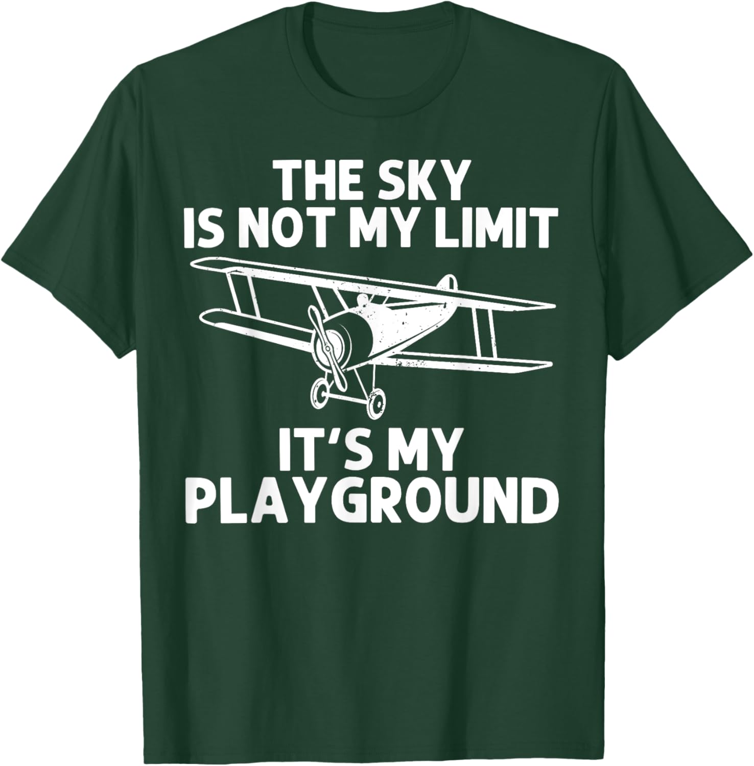 Funny Pilot Design Women Aviation Airplane Pilot T-Shirt - T-Shirt | Forest