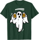 Booze Boo Ghost Drinking Beer Costume Easy Halloween Gifts T-Shirt - T-Shirt | Forest