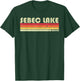 SEBEC LAKE MAINE Funny Fishing Camping Summer Gift Men Women Girls Kids T-Shirt - T-Shirt | Forest