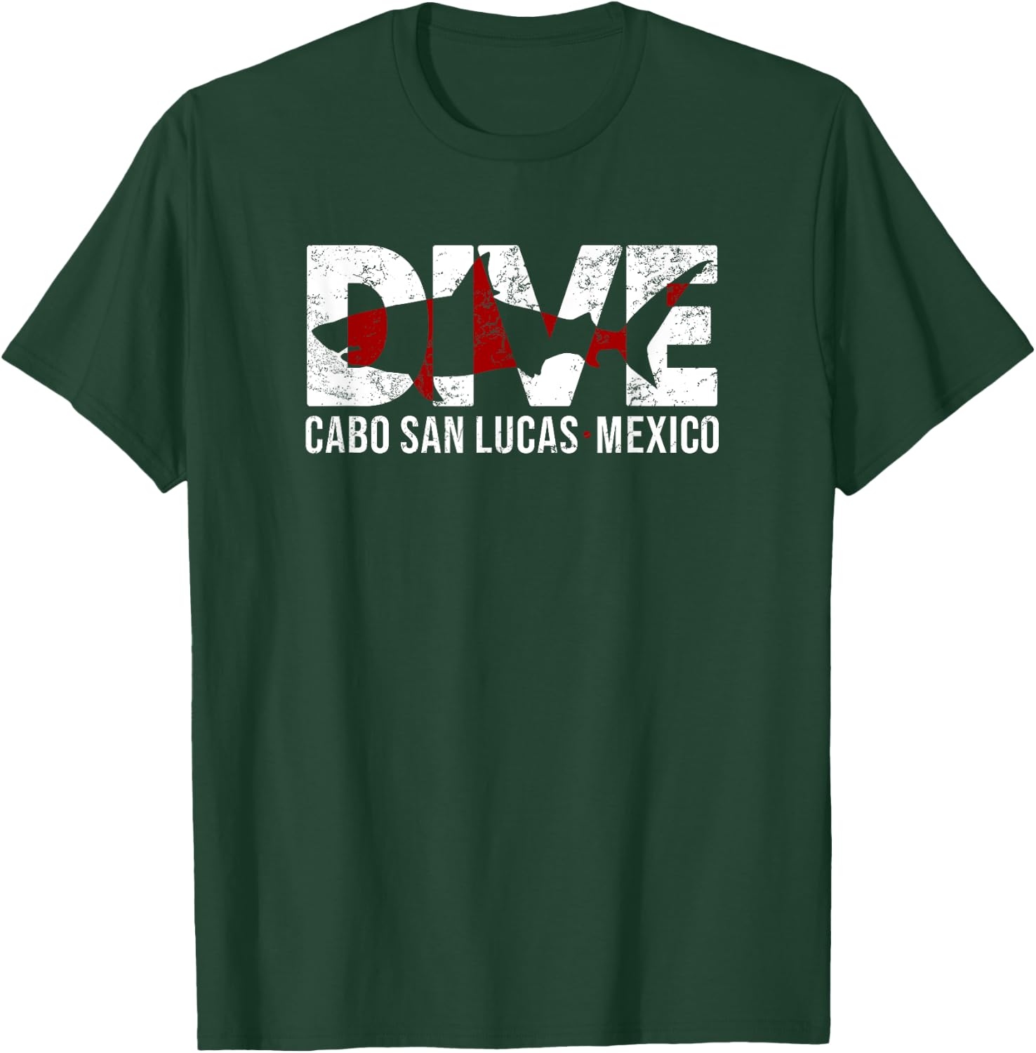 DIVE Cabo San Lucas Mexico SCUBA DIVING Diver T-Shirt - T-Shirt | Forest