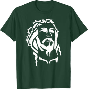 Jesus christ head T-Shirt - T-Shirt | Forest